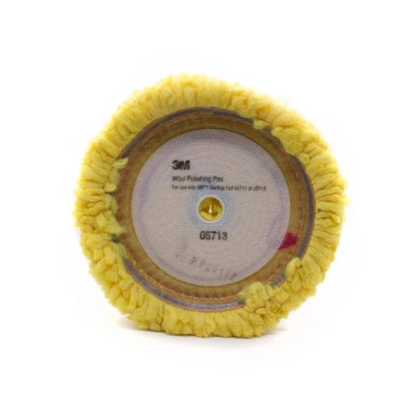 3M 5713 Hookit Sarı Yün Pasta Tabanı - Resim 2