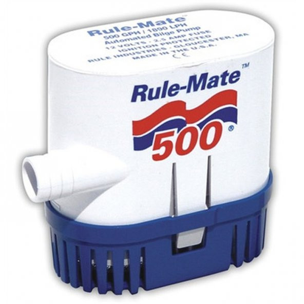 Rule Mate 12V 500 Gl/Saat Otomatik Sintine Pompası ürün görseli 1