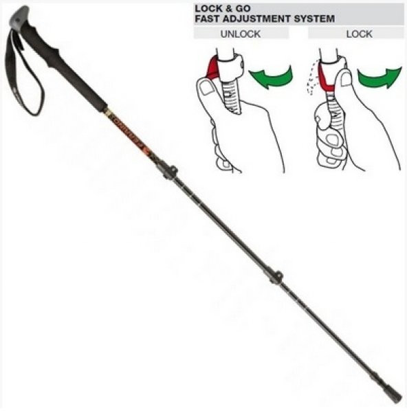 Ferrino Mustang Trekking Baton - Resim 4