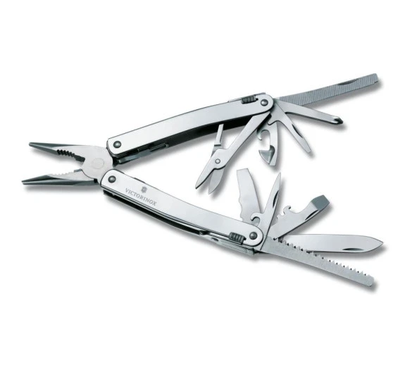3.0224.L Swiss Tool Spirit II Deri Kılıflı Pense - Victorinox ürün görseli 1