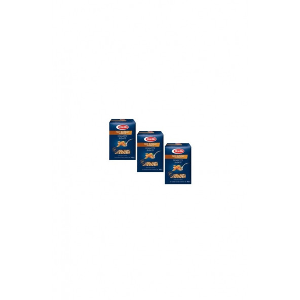 Barilla Integrale Tam Buğday Kalem Makarna (pennette Rigate) 400 Gr X 3'lü Paket ürün görseli 1