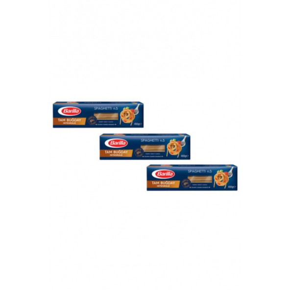 Barilla Integrale Tam Buğday Spaghetti Makarna 400 gr. X 3 Adet ürün görseli 1