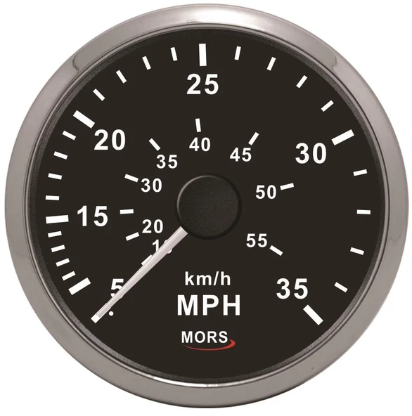 Mors Sürat Göstergesi 35mph  Siyah ürün görseli 1