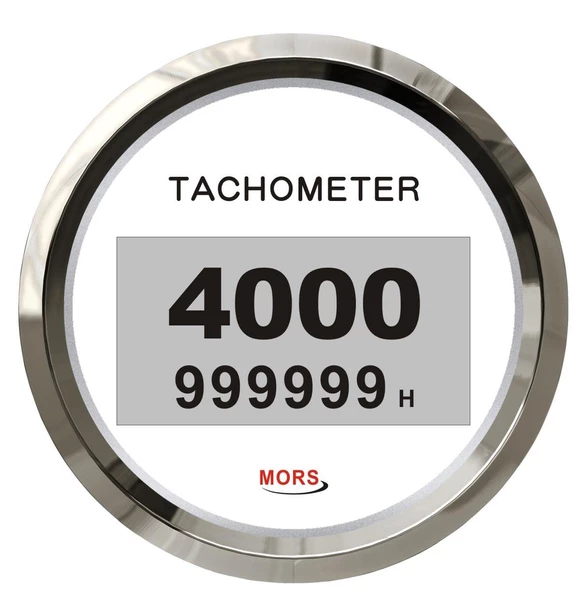 Mors Dijital Devir Göstergesi 4000rpm  Beyaz ürün görseli 1