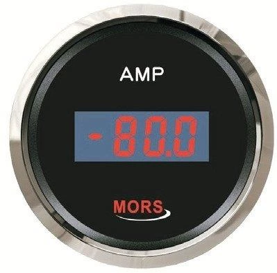 Mors Dijital Ampermetre  Siyah ürün görseli 1
