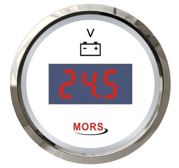 Mors Dijital Voltmetre  Beyaz ürün görseli 1