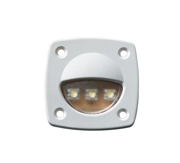 Saray Merdiven Lambası 3 Ledli 12v   Beyaz ürün görseli 1