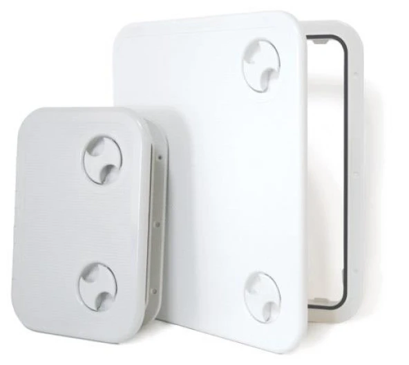 Nuoava Rade Beyaz Plastik Hatch 358x606mm ürün görseli 1