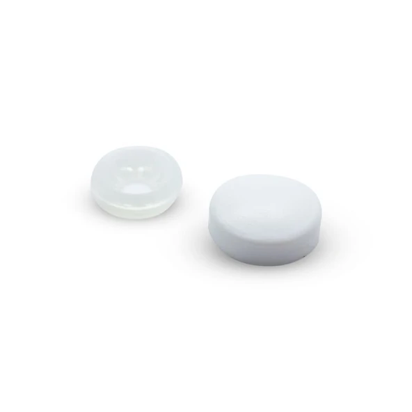 Nuova Rade 4mm Beyaz Plastik Vida Kapağı ve Pul (Adet) ürün görseli 1
