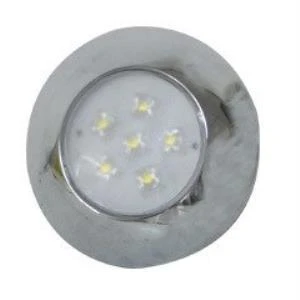 AquaLED Tavan Lambası, 6Ledli 12/24v Krom ürün görseli 1