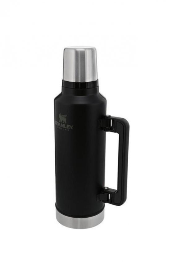 Stanley Vakumlu Çelik Termos 1,4lt  MatteBlack ürün görseli 1
