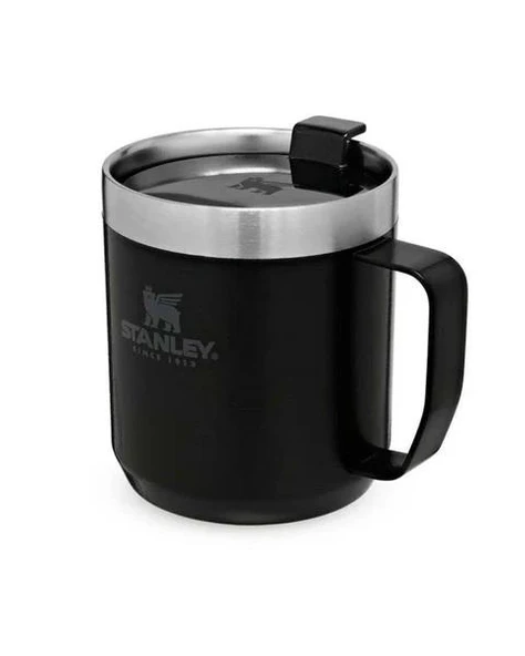 Stanley Klasik Paslanmaz Çelik Termos Bardak 0,35lt  MatteBlack ürün görseli 1