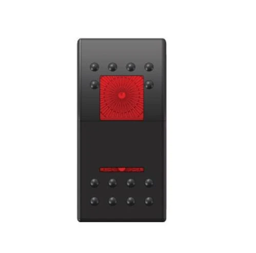 Bfy Switch On-Off-On Kırmızı Işıklı ürün görseli 1