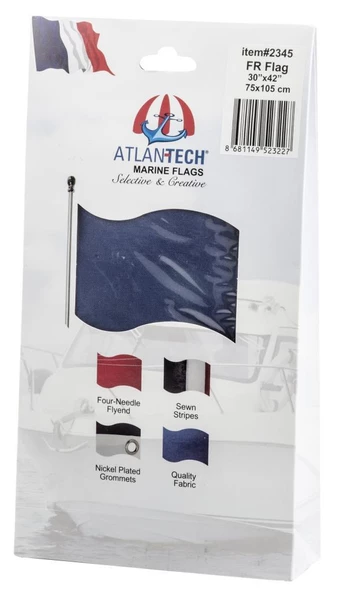 Atlantech Fransız Bayrağı   50x75cm ürün görseli 1