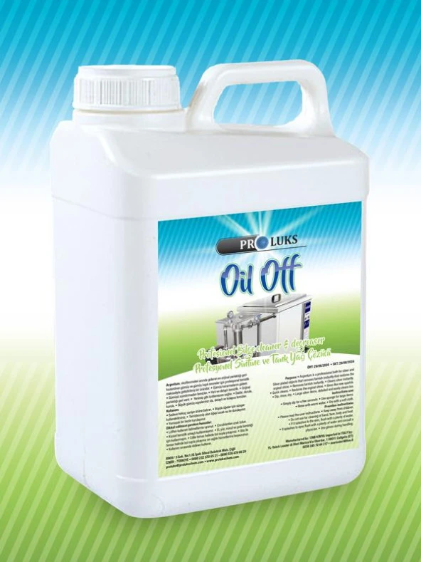 Prolüks Oil Off Sintine Temizleyici 5lt ürün görseli 1