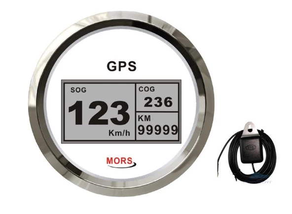 Mors Gpsli Sürat Göstergesi 55mph  Beyaz ürün görseli 1