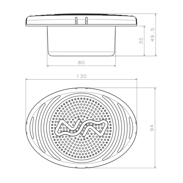 Nuova Rade Gömme Korna 12v - Resim 2