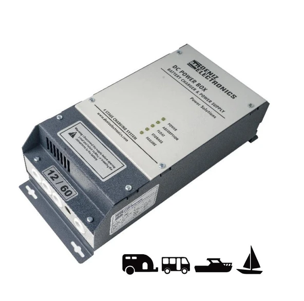 D.E.L Akü Şarj Cihazı 12v 60Ah ürün görseli 1