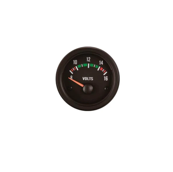Igauge Voltmetre Siyah 24v ürün görseli 1