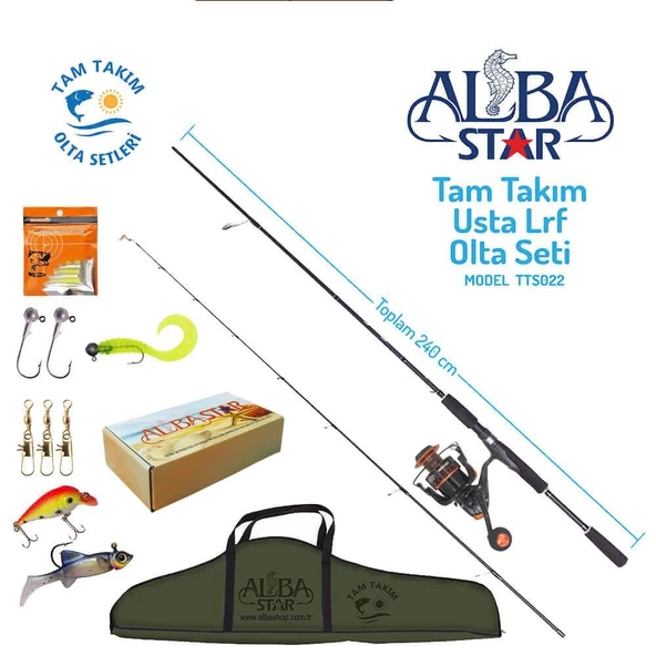 Albastar TTS022 Usta Lrf Olta Seti 240cm ürün görseli 1
