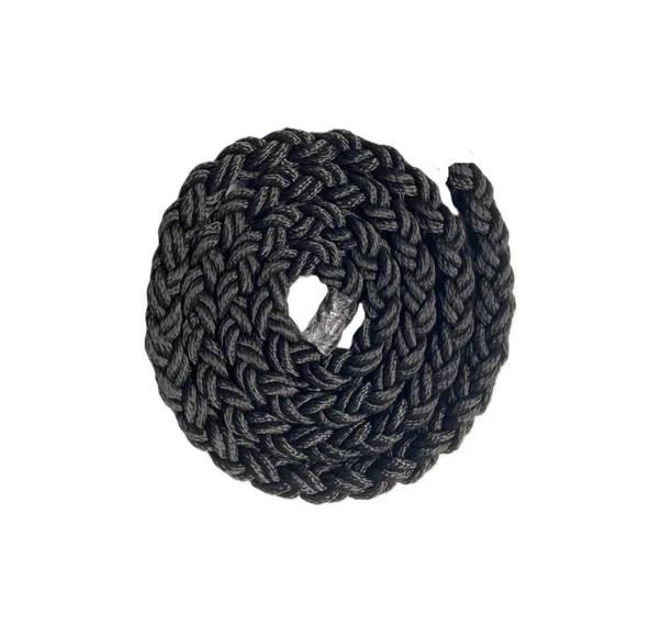 Çekim Halat 8 Kollu Yüzen Venüs Halat Siyah  20mm ürün görseli 1