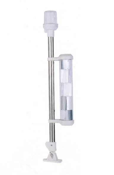 Remkay Işıklı Reflektörlü Katlanır Bayrak Direği  40cm ürün görseli 1