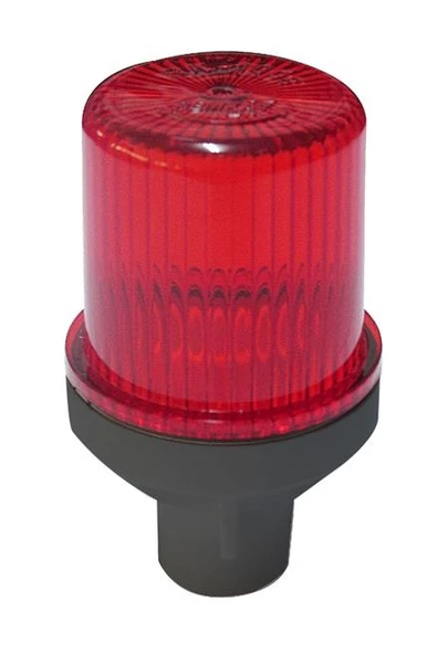 Remkay 12V Led Boru Başlı Arıza Feneri  Kırmızı ürün görseli 1