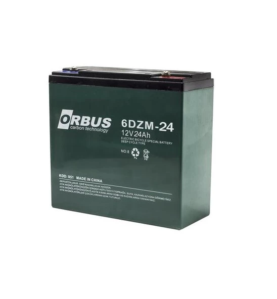 Orbus Elektrikli Motosiklet Aküsü 24Ah ürün görseli 1