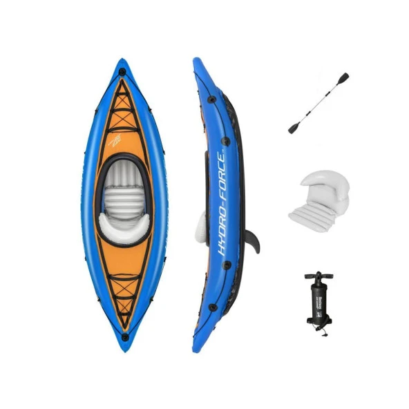 Bestway 65115 Tek Kişilik Şişme Kano - Resim 2