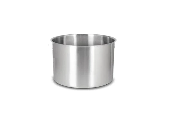 Krom Silindir Eviye 30x15cm ürün görseli 1