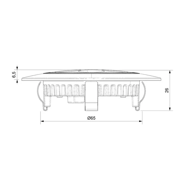 Sanel Led Gömme Spot 12/24v   Beyaz - Resim 5