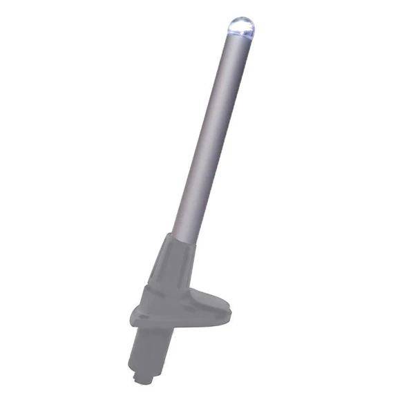 Lalizas Micro Soketli Led Işıklı Direk Gri ürün görseli 1