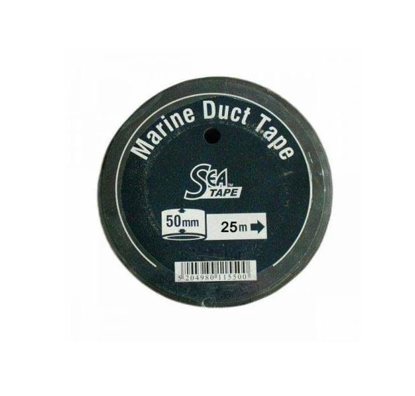 Lalizas Seatape Marin Duct Tape 50mmx5mt  Siyah ürün görseli 1