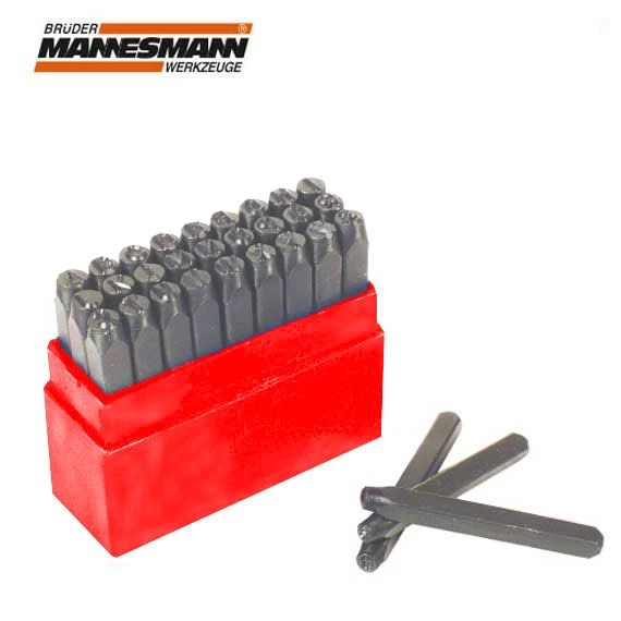 Mannesmann Harf Zımba Seti  4mm ürün görseli 1