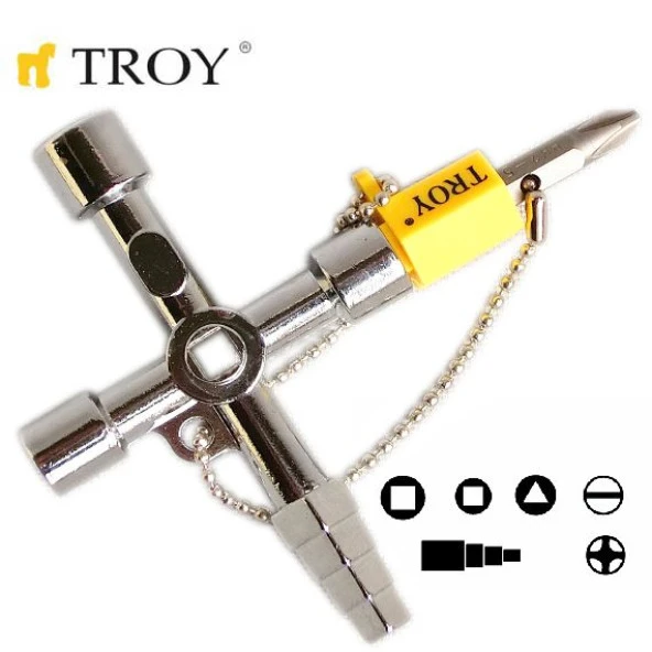 Troy T24014 Universal Kabin Anahtarı ürün görseli 1