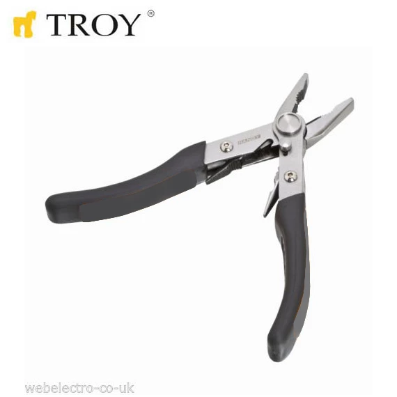 Troy T21090 Çift Yönlü Pense+Kargaburun ürün görseli 1