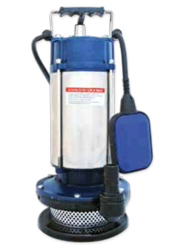 Water Sound QDX2.5-32-0.75F Tek Fanlı Paslanmaz Gövdeli Keson Kuyu Pompası 1hp ürün görseli 1