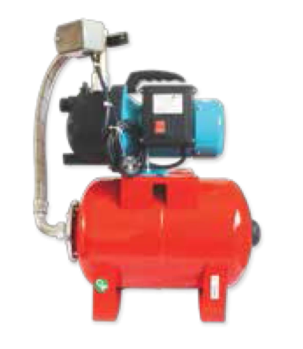 Water Sound JGP9007 AUTO 24lt Yatık Tanklı Hidrofor 1hp ürün görseli 1