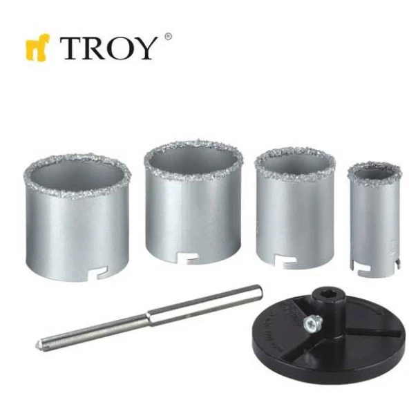 Troy T27406 Tungsten Karpit Uçlu Delici Set 6 Parça ürün görseli 1