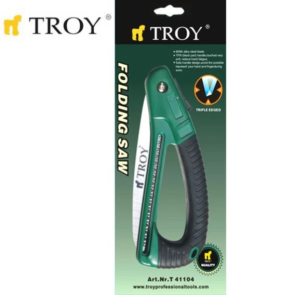 Troy T41104 Katlanabilir Budama Testeresi ürün görseli 1