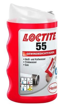 Loctite 55 Boru ve Dişli Sızdırmazlık İpi Teflon Bant  50mt ürün görseli 1