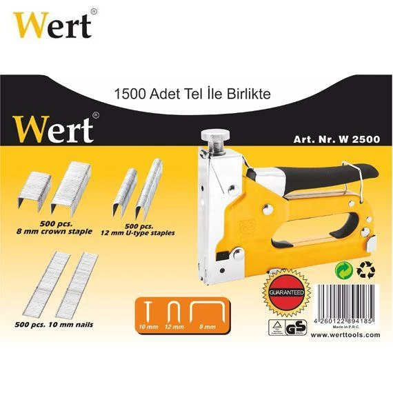 Wert W2500 Zımba Tabancası Seti - Resim 2