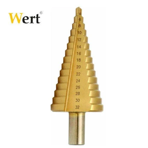 Wert W3501 Kademeli Saç Delme Ucu 4-32mm ürün görseli 1