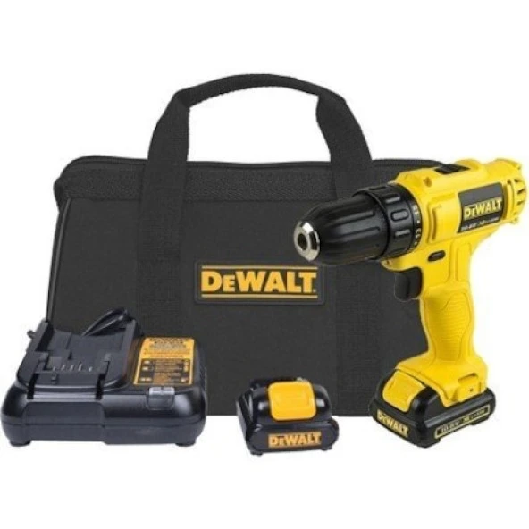 Dewalt DCD700C2 10.8v 2x1.3Ah Akülü Vidalama ürün görseli 1
