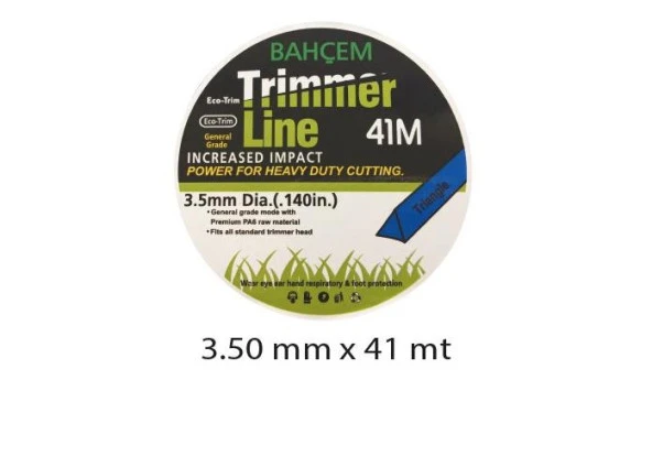 Bahçem Üçgen Misina 3,5mm 41mt ürün görseli 1