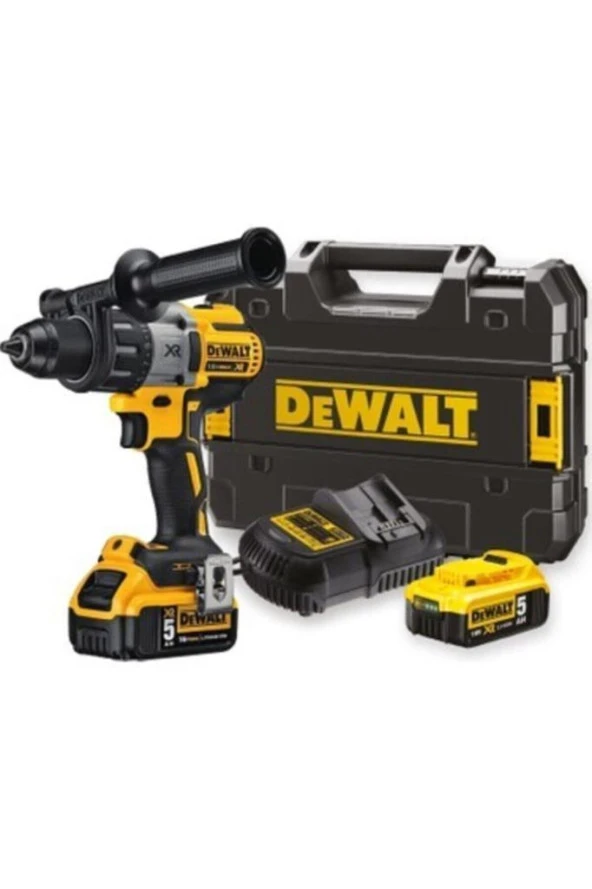 Dewalt DCD996P2 18v 2x5Ah Akülü Kömürsüz Darbeli Matkap ürün görseli 1