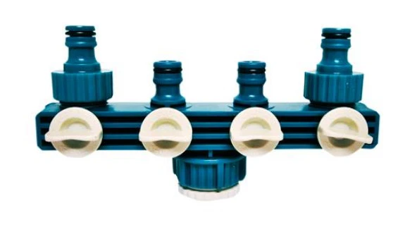 Raco 55257 4 Çıkışlı Musluk Bağlantı Adaptörü 3/4"-1" ürün görseli 1