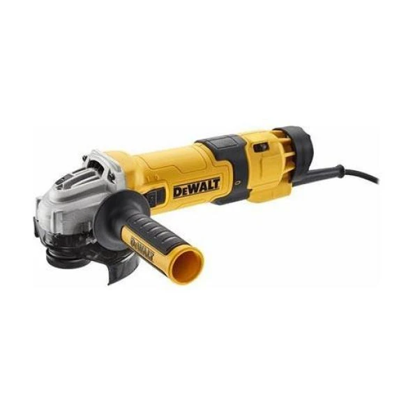 Dewalt DWE4257 1500w 125mm Devir Ayarlı Profesyonel Avuç Taşlama ürün görseli 1