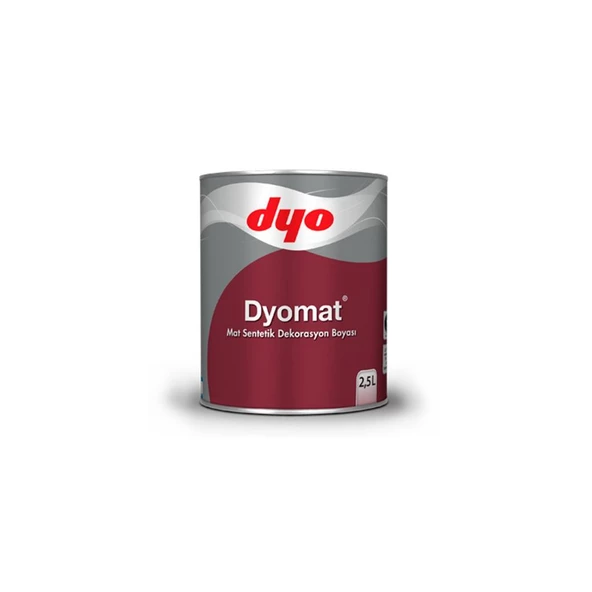 Dyo Dyomat Sentetik Yağlı Boya  Siyah 2.5lt ürün görseli 1