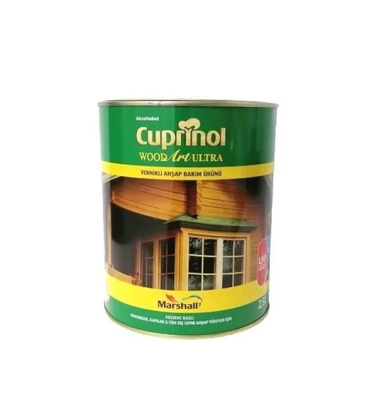 Cuprinol Wood Art Ultra Vernikli Ahşap Koruyucu    2.5lt Burma ürün görseli 1
